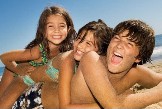 Zaščita otrok na plaži