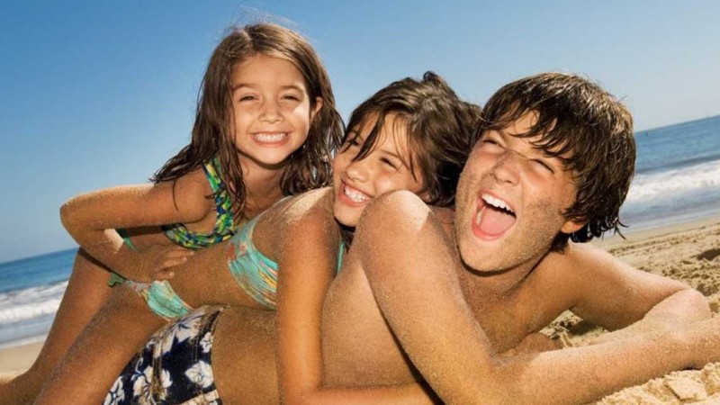 Zaščita otrok na plaži