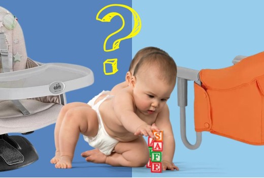 Prenosni stolčki za hranjenje – na kaj paziti pri izbiri