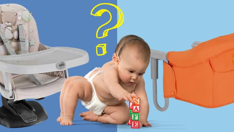 Prenosni stolčki za hranjenje – na kaj paziti pri izbiri