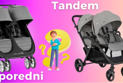 S blizancima na putu! Tandem ili paralelna kolica?