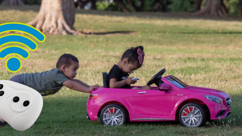 Kako povezati otroški avto z daljincem