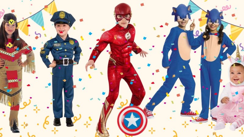 Pustni kostumi za otroke za nepozabnega pusta