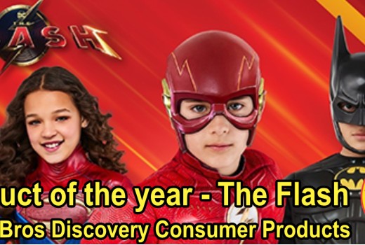 Izdelek leta so pustni kostumi iz serije The Flash Rubie's