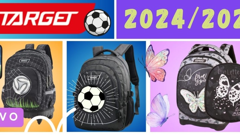 Target šolske torbe in šolske potrebščine kolekcije 2024