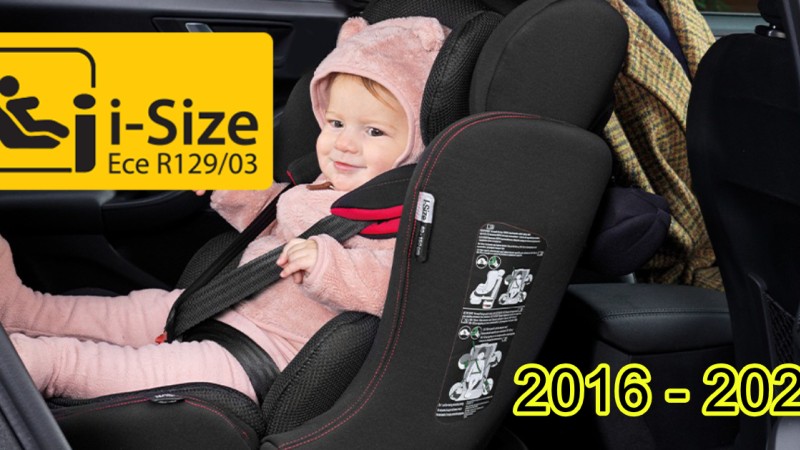 Naprodaj samo še avtosedeži po standardu R129 i-Size