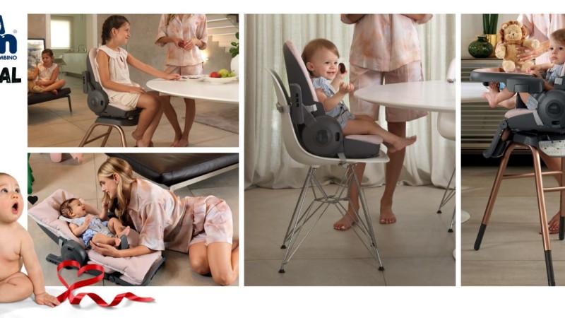 Cam Original – nov, inovativen stol za hranjenje 4v1