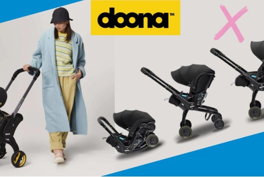 Primerjava otroških avtosedežev Doona I in Doona X