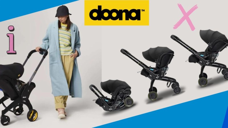 Primerjava otroških avtosedežev Doona I in Doona X