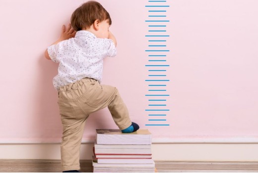 Povprečna višina otrok po letih in kako visok bo vaš otrok