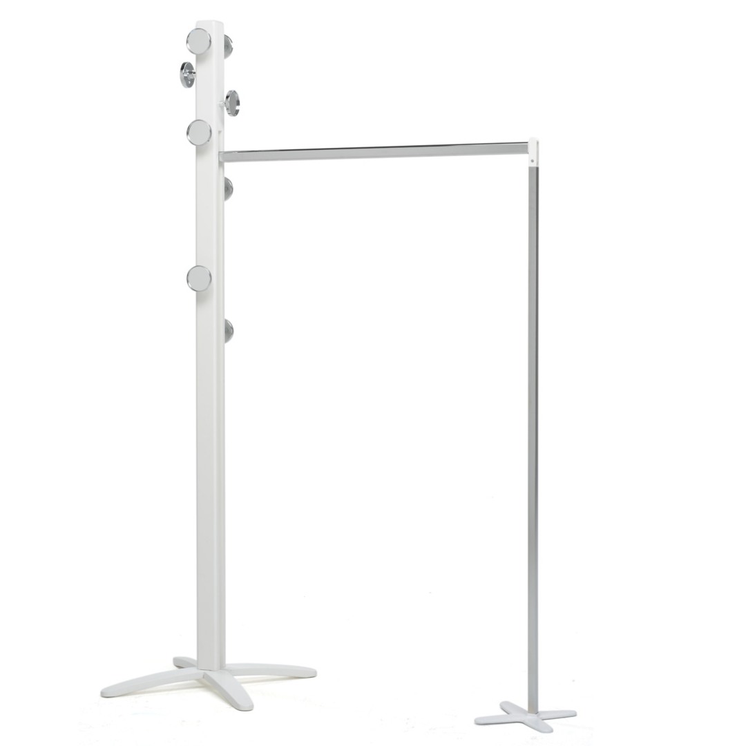 Raztegljiv leseni talni obešalnik Espansiva - Bela Raztegljiv leseni talni obešalnik Espansiva - Bela