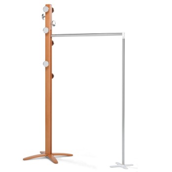 Raztegljiv leseni talni obešalnik Espansiva - Oreh Raztegljiv leseni talni obešalnik Espansiva - Oreh