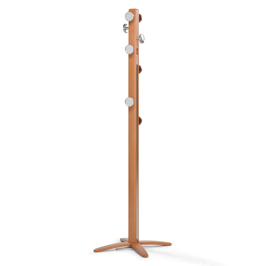 Raztegljiv leseni talni obešalnik Espansiva  - Oreh