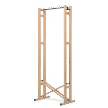 Snake 60 Naturale - Zložljivo leseno stojalo za oblačila