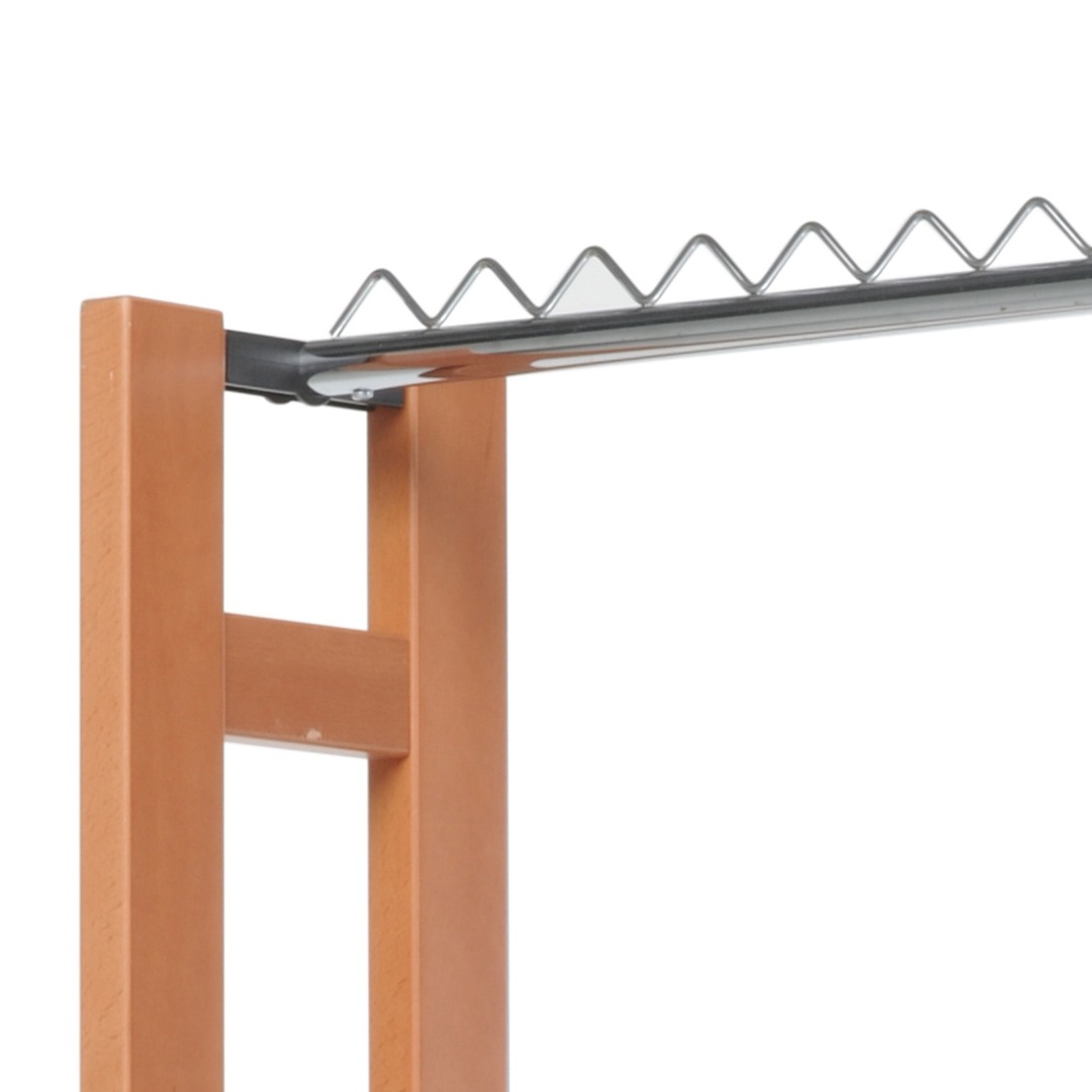 Snake 60 Oreh - Zložljivo leseno stojalo za oblačila Snake 60 Oreh - Zložljivo leseno stojalo za oblačila