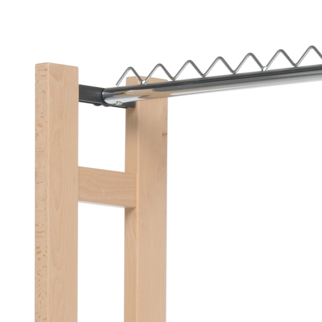Zložljivo leseno stojalo za oblačila Snake 90 - Naturale Zložljivo leseno stojalo za oblačila Snake 90 - Naturale