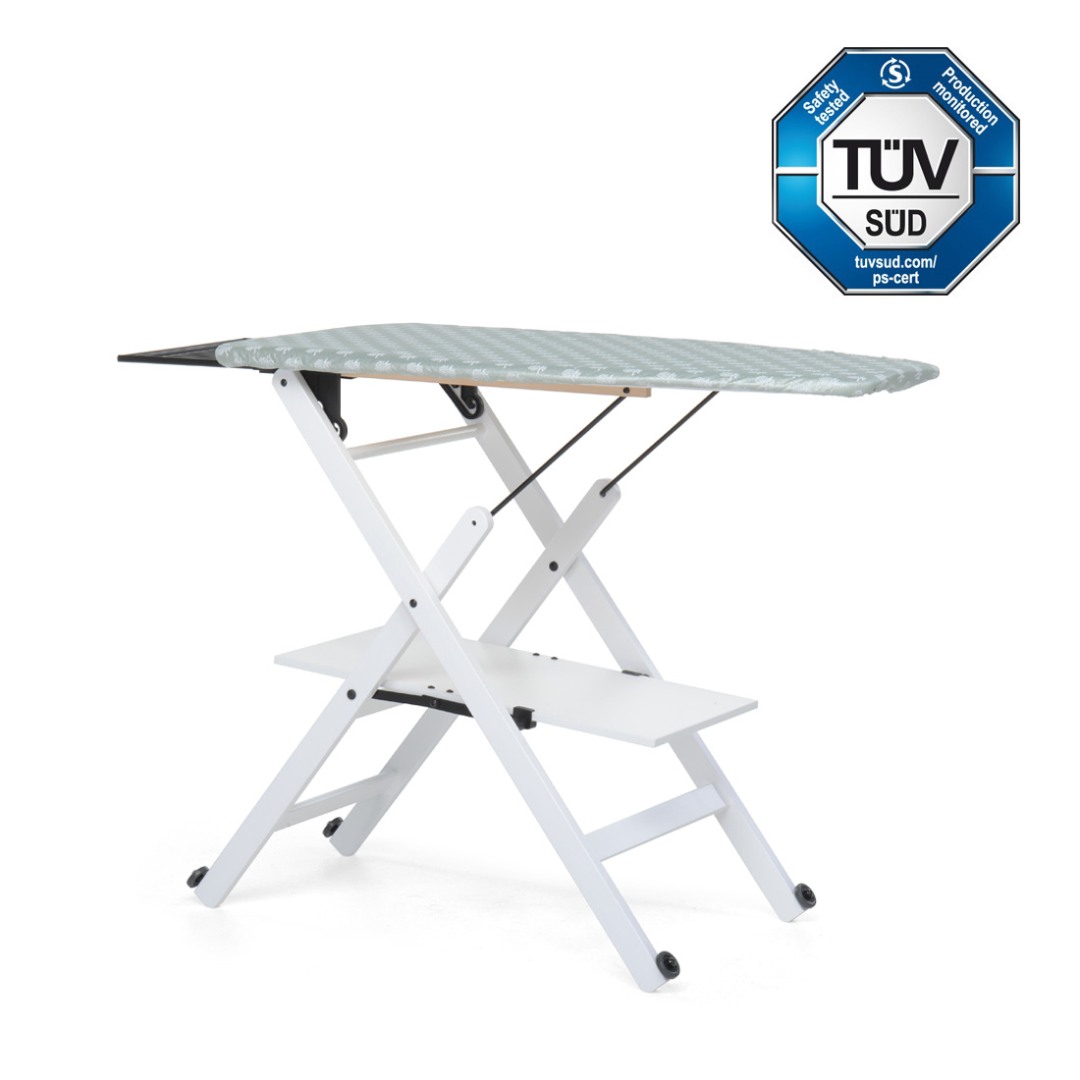 Zložljiva likalna deska iz lesa Assai - Bela Zložljiva likalna deska iz lesa Assai - Bela