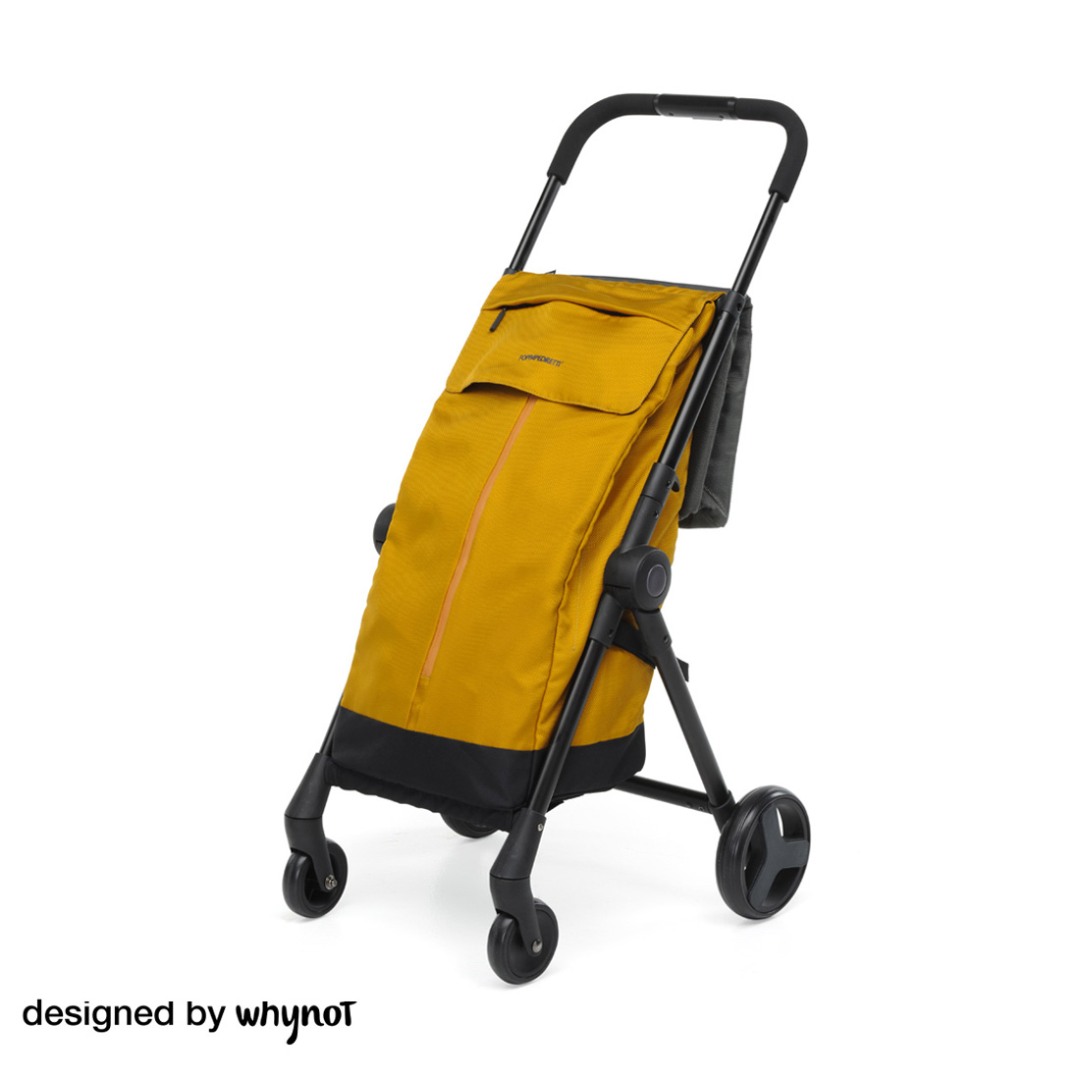 Go Fast nakupovalni voziček - Rumena