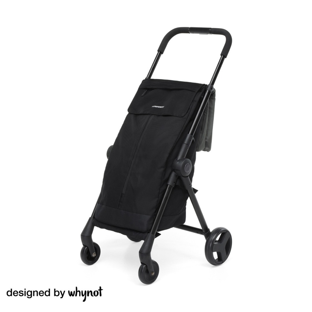 Go Fast nakupovalni voziček - Črna