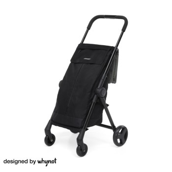 Go Fast nakupovalni voziček - Črna