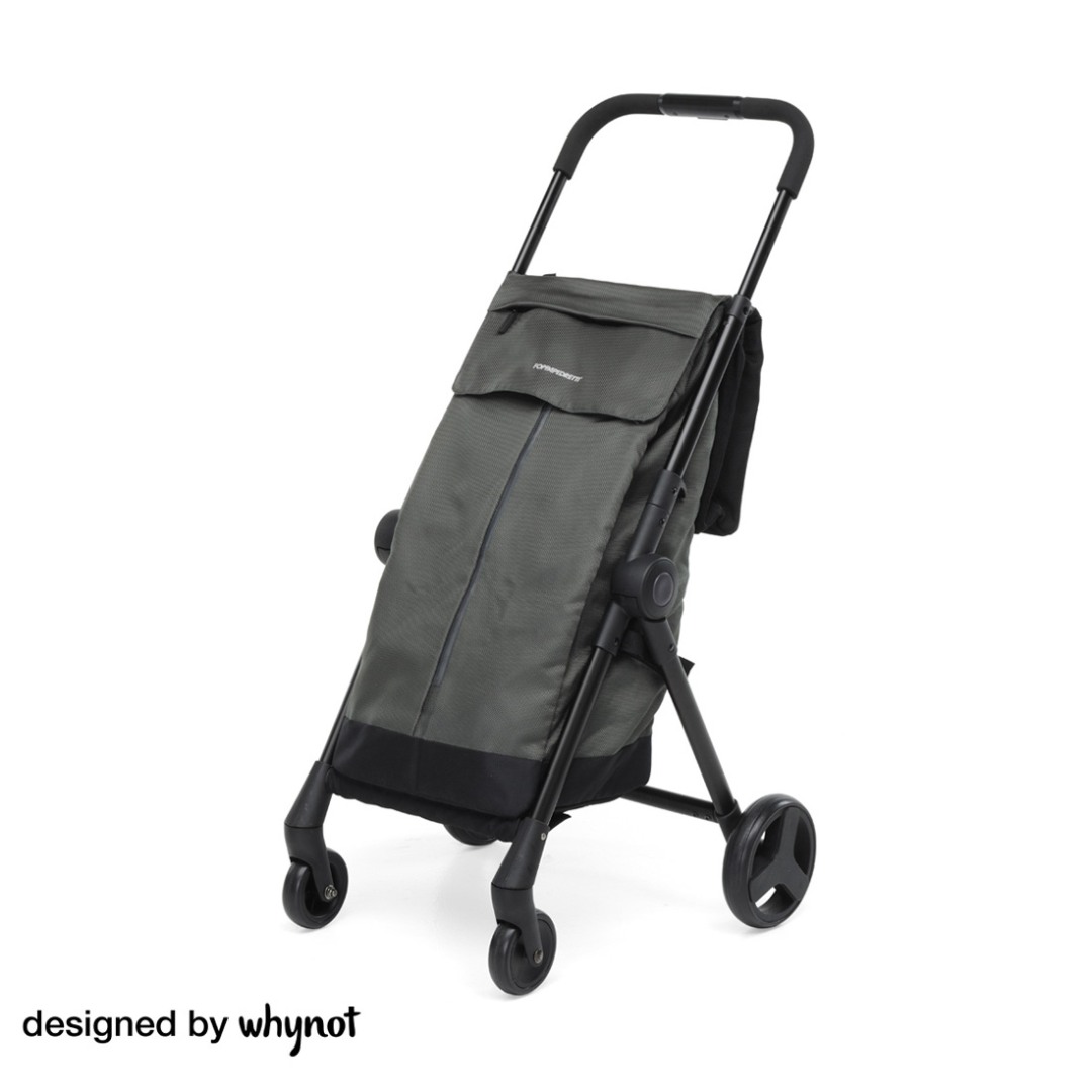 Go Fast nakupovalni voziček - Siva Go Fast nakupovalni voziček - Siva