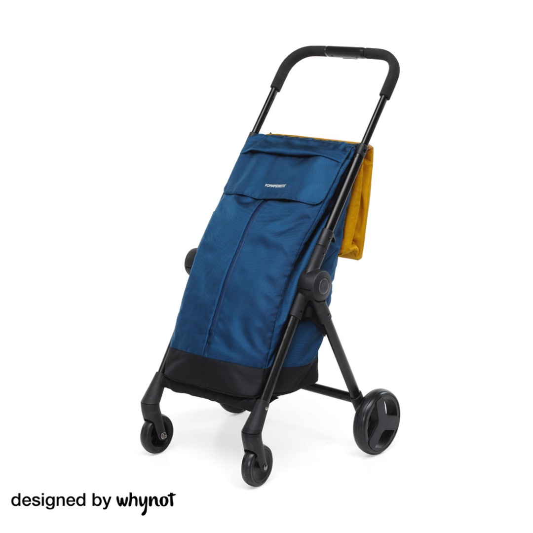 Go Fast nakupovalni voziček - Modra Go Fast nakupovalni voziček - Modra