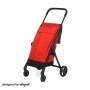 Go Fast nakupovalni voziček - Rdeča