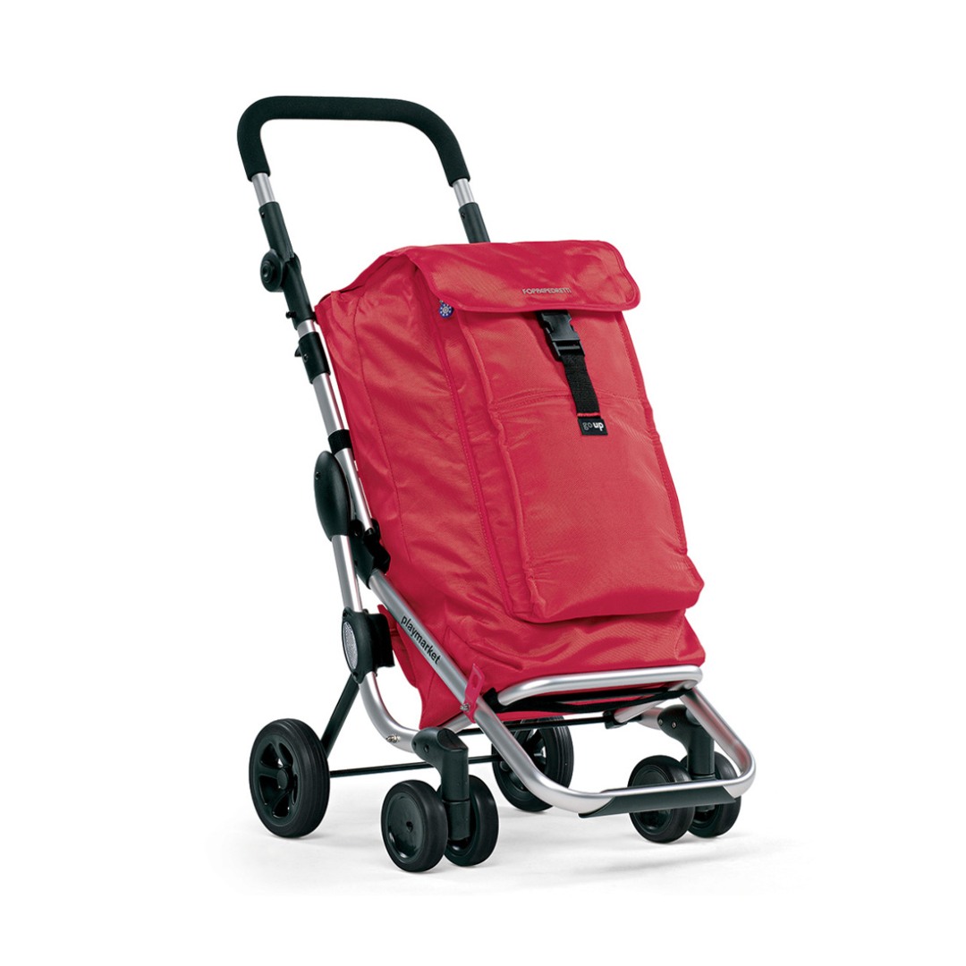 Sklopiva kolica za kupovinu Go Up - Crvena