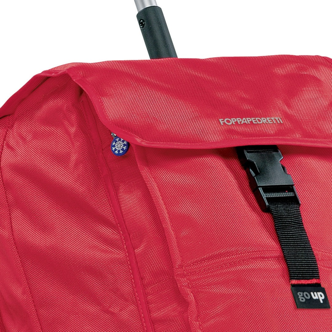 Sklopiva kolica za kupovinu Go Up - Crvena