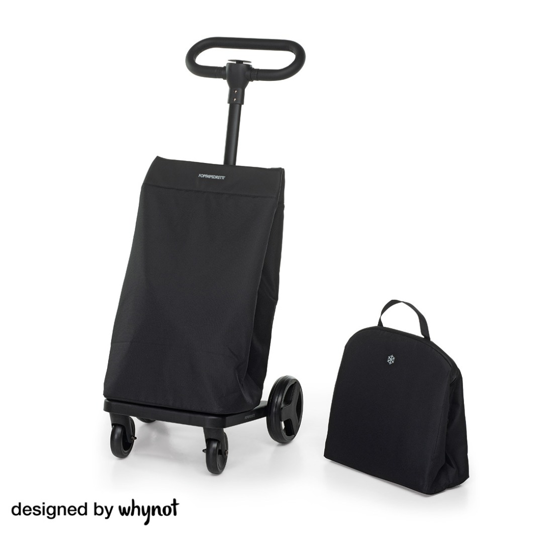 GO GO Sklopiva Kolica za kupnju – Črna