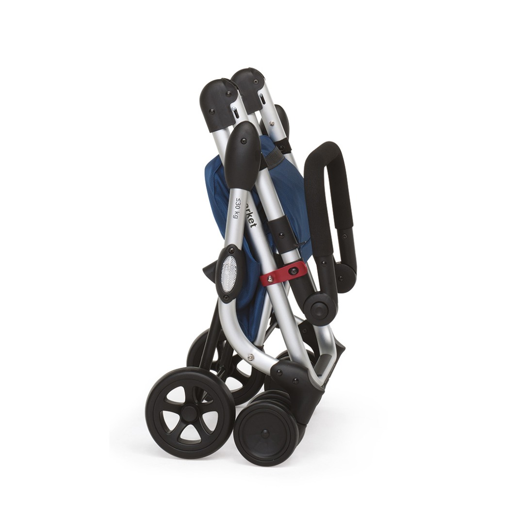 Zložljivi nakupovalni voziček Go Up - Navy