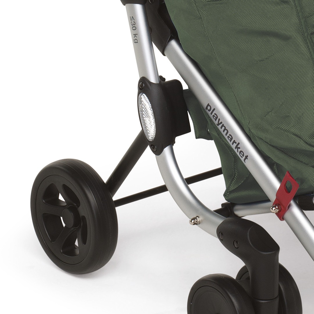 Zložljivi nakupovalni voziček Go Up - Oliva