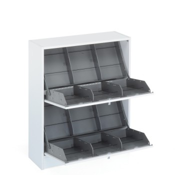 Modularno omara za čevlje Cenerentola 12 H - Bela Modularno omara za čevlje Cenerentola 12 H - Bela
