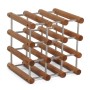 Modularno držalo za steklenice IlCantiniere Oreh/Aluminij