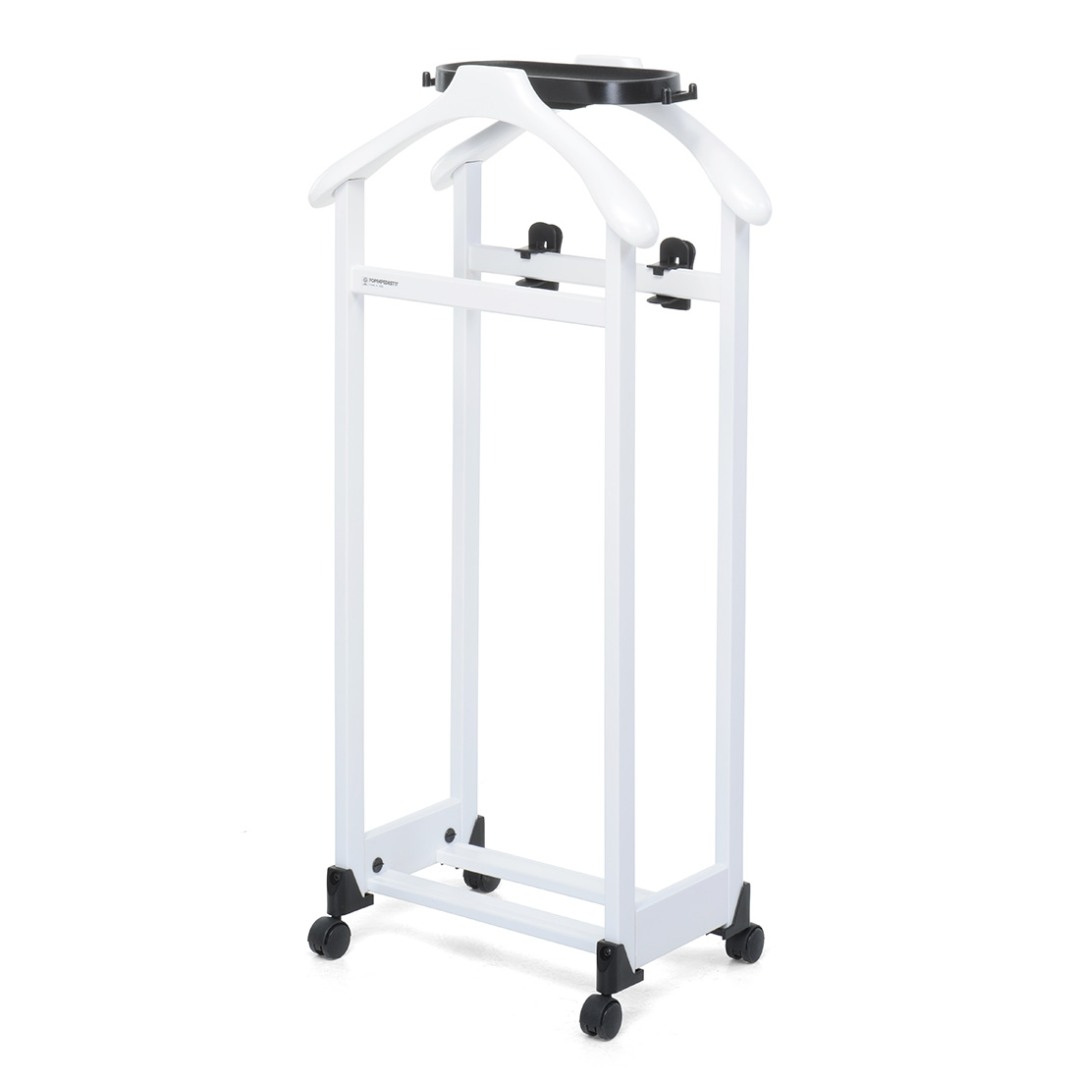 IlMettinsieme - leseno stojalo za oblačila Bela IlMettinsieme - leseno stojalo za oblačila Bela