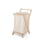 Drvena kolica za pranje rublja Angel - Naturale
