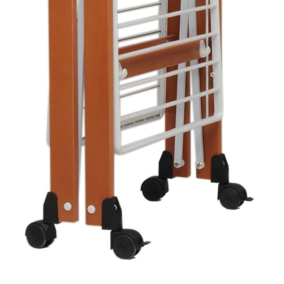 Prilagodljivo stojalo za perilo Ursus - Walnut