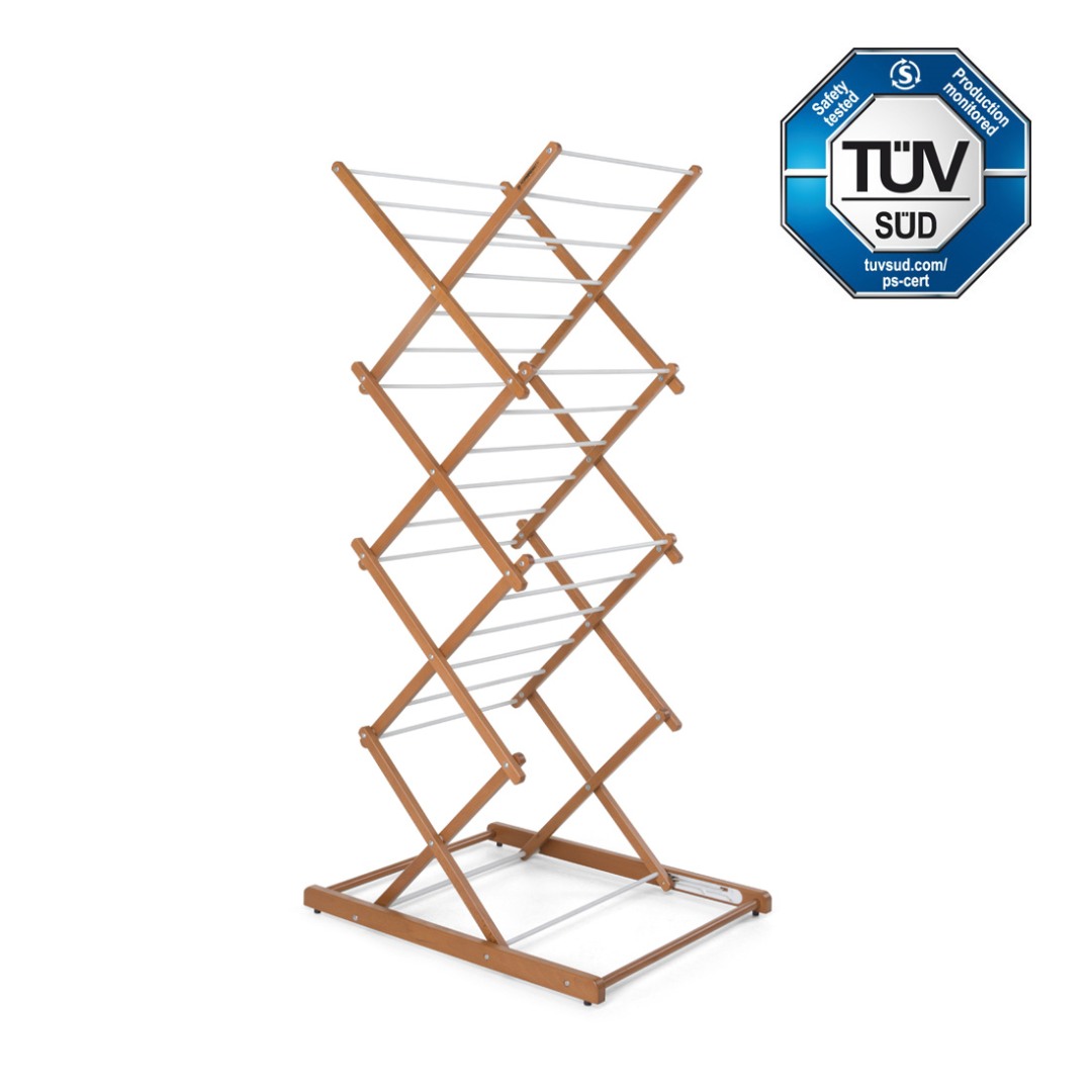 Stendipiù zložljivo stojalo za perilo - Walnut Stendipiù zložljivo stojalo za perilo - Walnut