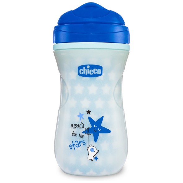 Lonček Shiny Cup Blue 14m+, 260 ml