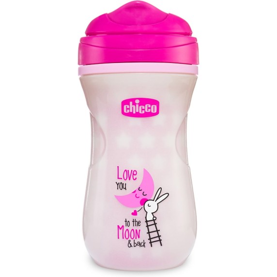 Lonček Shiny Cup Pink 14m+, 260ml