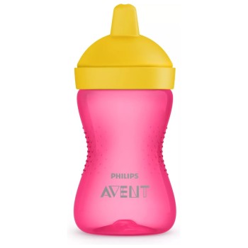 Lonček z ustnikom trdim, 300ml, 18m+, Ž