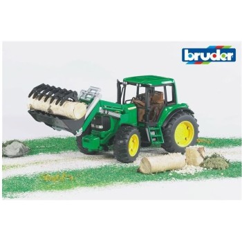 TRAKTOR JOHN DEERE S UTOVARIVAČEM 02052