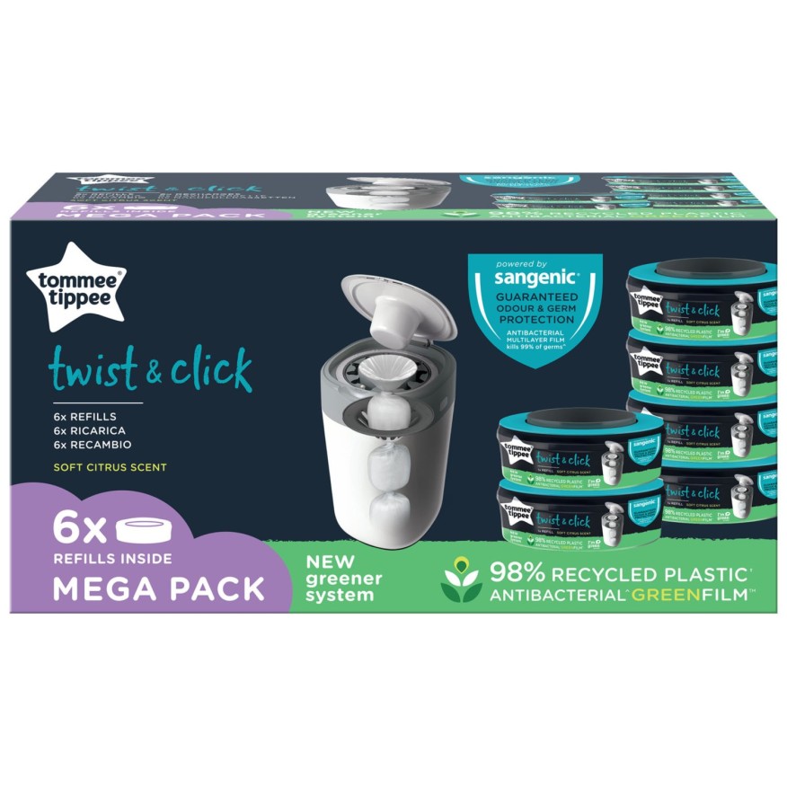 Sangenic kaseta s folijo za koš Twist&Click 6/1