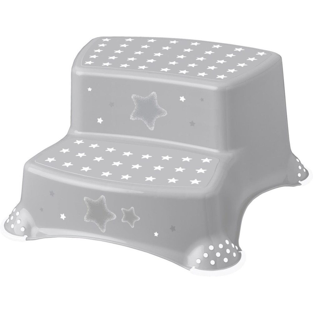 Keeeper pručka dvojna stars grey