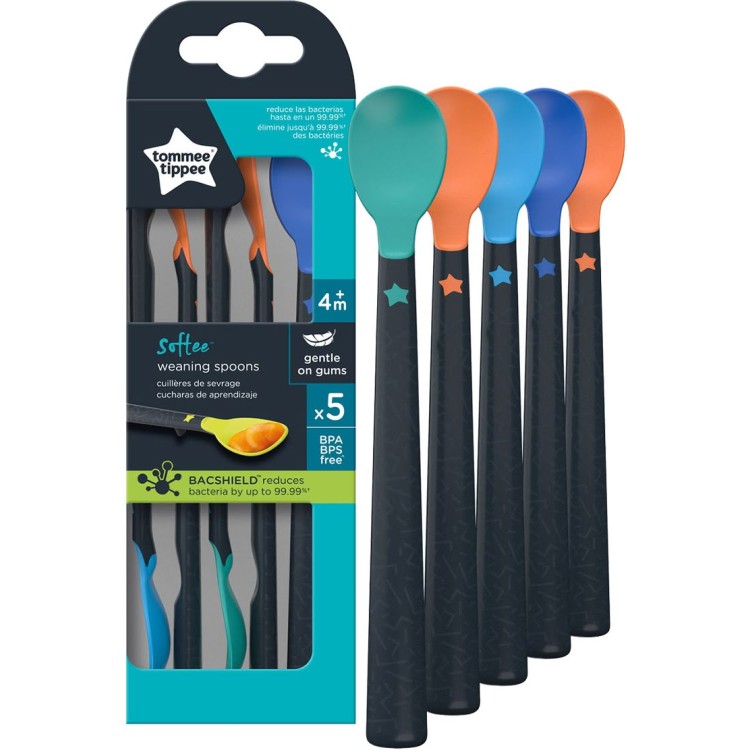 Tommee Tippee žlica z mehko konico, 4m+ Tommee Tippee žlica z mehko konico, 4m+