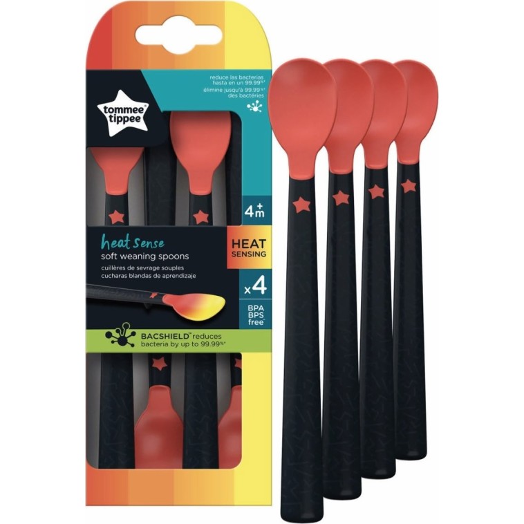 Tommee Tippee žlica toplotno občutljive,  4m+
