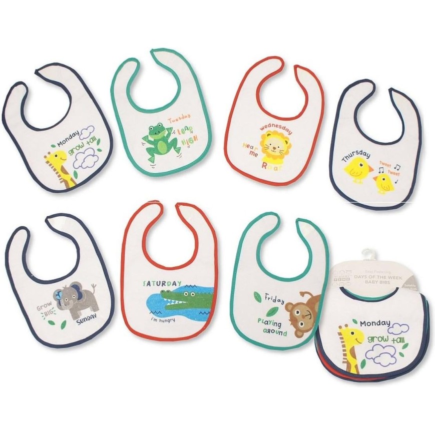 Bytex slinček bombažni s podlogo 7/1, živali multi color