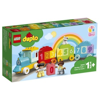 Lego kocke Duplo Številski vlak - učimo se šteti 10954