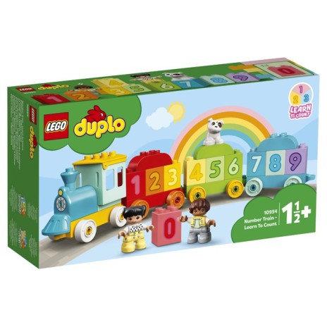 Lego kocke Duplo Številski vlak - učimo se šteti 10954