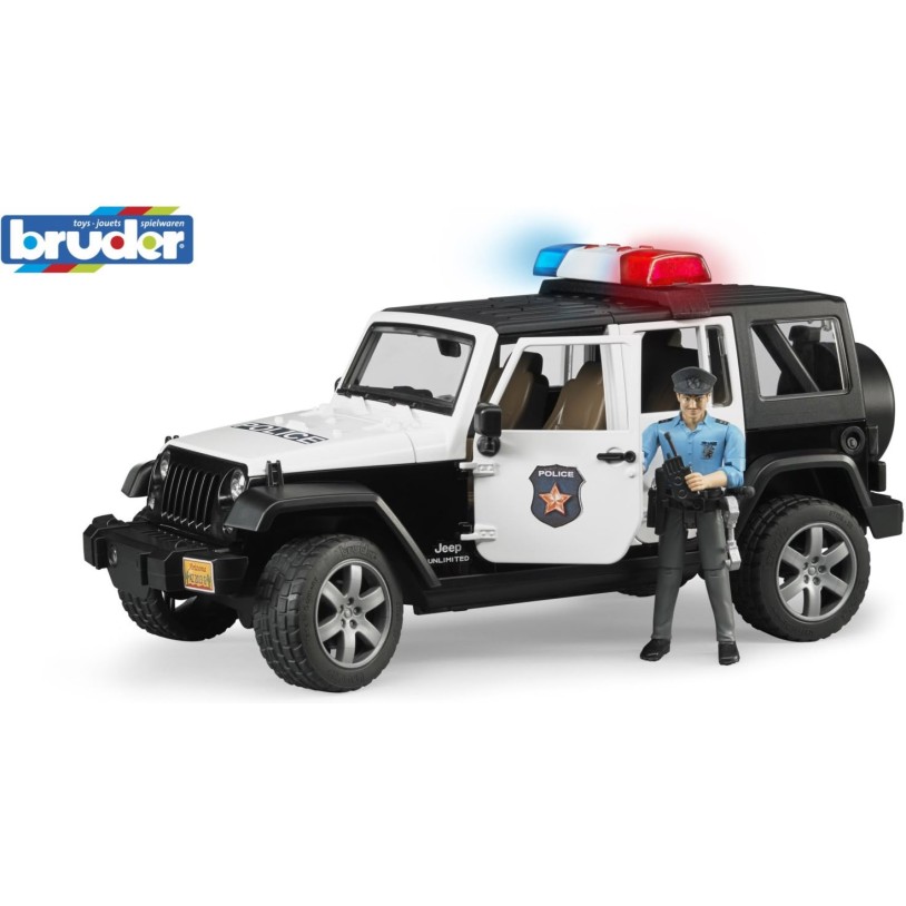 BRUDER policijski Jeep Wrangler 02526